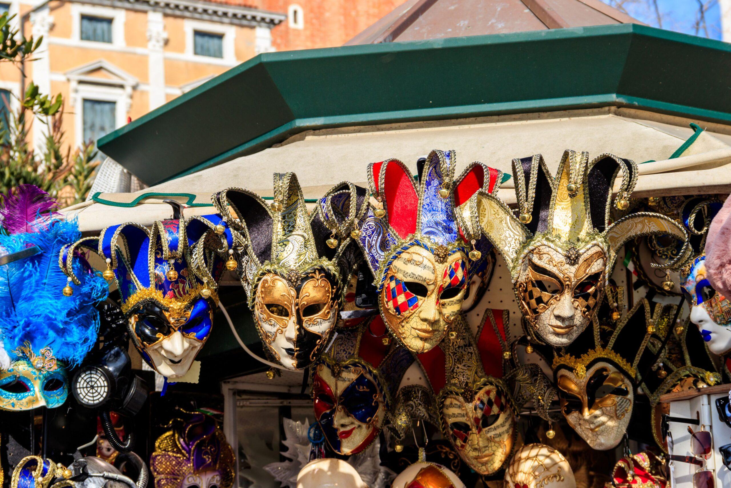 Venezianische Masken